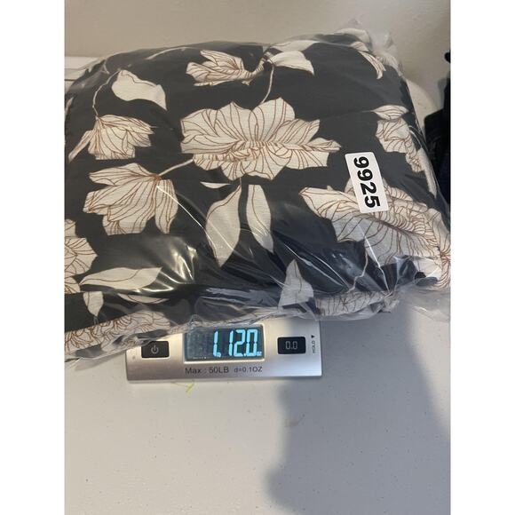 Torrid Dress Womens 2X 18-20 Black Floral Midi Ruffle Surplice Gauze Dress - Picture 14 of 14